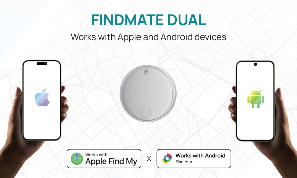 Llavero Findmate Dual con diseño sostenible para regalos corporativos