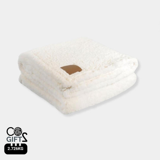 Manta RPET Reciclada Fabricada en Europa Citizen Green Poloris Huella CO₂ 2,726 kg