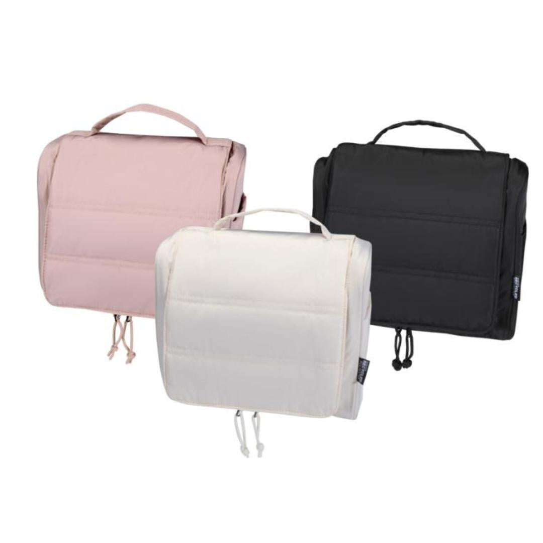 Neceser Colgante Puffer GRS Reciclado – Regalo Corporativo Sostenible para Viajes y Welcome Packs