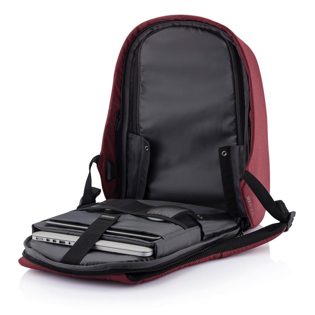 Mochila Antirrobo Ecológica de rPET Reciclado con Trazador AWARE ™ y Bolsillos para PC y Tablet Bobby Hero Regular