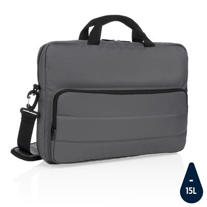 Maletín Ecológico de rPET Reciclado Personalizable con Bolsillos y Cinta Trolley Impact AWARE ™ Ordenador PC 15,6"