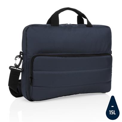 Maletín Ecológico de rPET Reciclado Personalizable con Bolsillos y Cinta Trolley Impact AWARE ™ Ordenador PC 15,6"