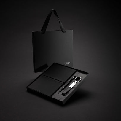 Set de Regalo Empresarial Swiss Peak RCS Business – Welcome Pack Sostenible con Libreta y Bolígrafo